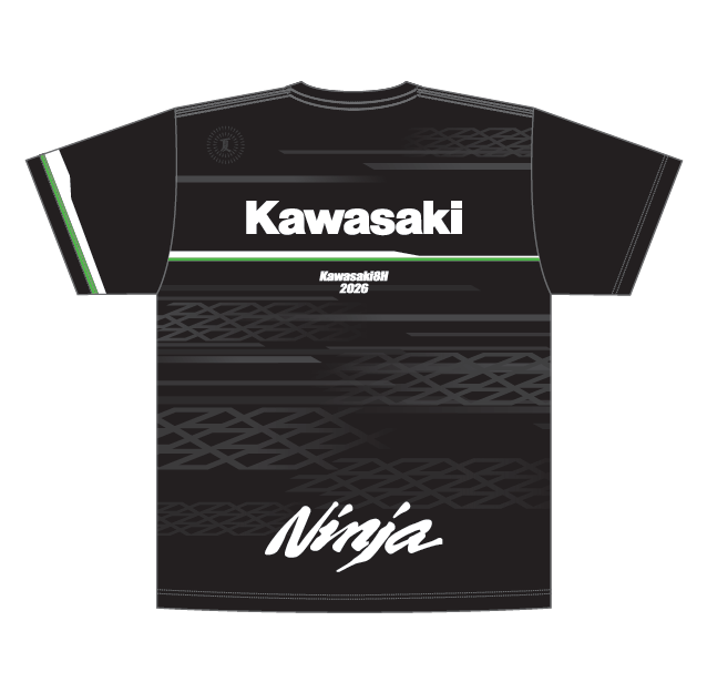 2026 鈴鹿8耐 Kawasaki 応援Tシャツ Type-C 8H Type-C L